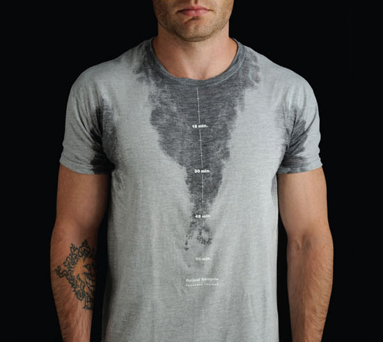 How To Get Rid Of Sweat Stains On T Shirts